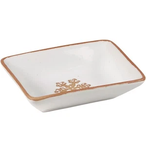 Snowflake Mini Stoneware Serving Dish - Imagen 1 de 3