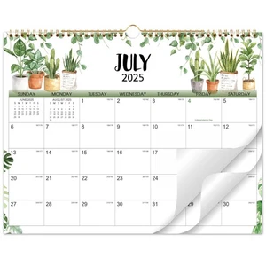 Calendar 2025-2026 - Wall Calendar 2025-2026, Jul. 2025 - Dec. 2026, 18-Month... - Picture 1 of 8