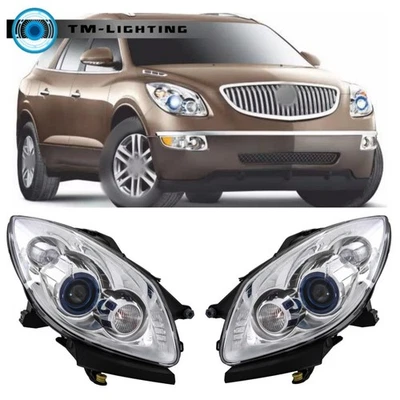 Faro conductor y pasajero HID sin AFS para Buick Enclave 2008 2009 10 2011 2012 Foto 1 de 4