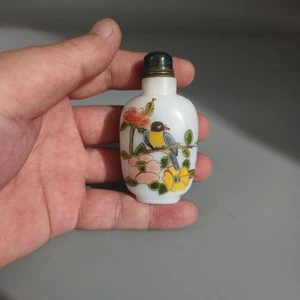 Ancient China, Beijing Collection, pure hand-painted, glass, snuff bottle - Picture 1 of 9