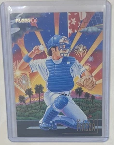1994 Fleer ProVisions Insert Mike Piazza #8 Dodgers - Picture 1 of 2