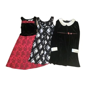 Girls Dress Lot Holiday Party Size 8 / Size 10 Hartstrings George My Michelle - Picture 1 of 21