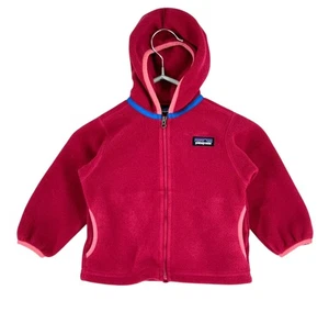 Patagonia Niñas Synchilla Sudadera Cremallera Polar Jersey Talla 12-18 Meses - Imagen 1 de 12