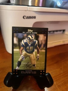 2007 Topps Stephen Davis #105 - Picture 1 of 2