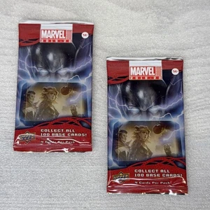 2x Upper Deck MARVEL ANUAL 2019-20 paquetes de cartas coleccionables 4 cartas/paquete NUEVO SELLADO - Imagen 1 de 5