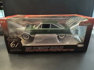 1967 Plymouth Satellite Highway 61 auto pressofusa 1:18 - verde - Foto 1 di 7