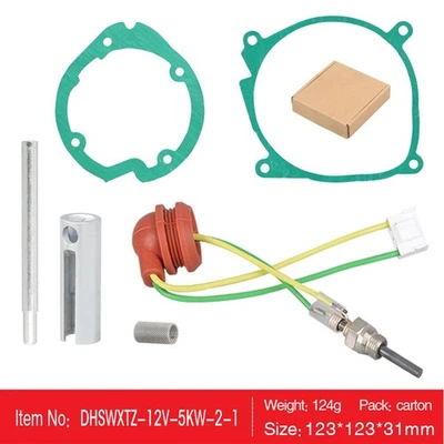 Car Air-Diesel-Gasket+Ceramic Glow-Plug Parts For Chinese Diesel Heater 5-8KW - Image 1 of 4