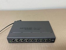 NETGEAR ProSafe Plus 8-Port Gigabit Switch GS108Ev3 with NETGEAR Power Supply