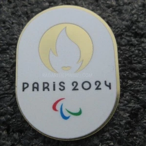 2024 Paris Summer Paralympic Logo Pin - Picture 1 of 1