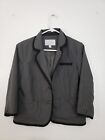 (A24) Old Navy Womens Top Blazer Size L 3/4 Sleeve Gray Lined