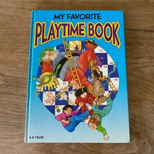 My Favourite Playtime Book Hamlyn Publishing Group HC 1989 Children's Games - Picture 1 of 18