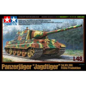 Tamiya 32569 GERMAN HEAVY TANK DESTROYER JAGDTIGER EARLY PRODUCTION 1/48 - Picture 1 of 3