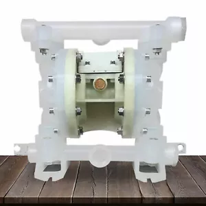 Chemical Air-Operated Double Diaphragm Pump Industrial 0.59inch Inlet & Outlet - Picture 1 of 10