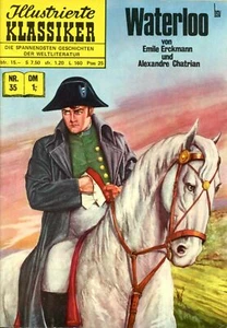 ILLUSTRIERTE KLASSIKER Nr. 35, WATERLOO, original BSV-Verlag, Zustand 2-3 - Bild 1 von 2