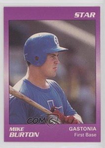 1990 Star South Atlantic League All-Stars Mike Burton #3