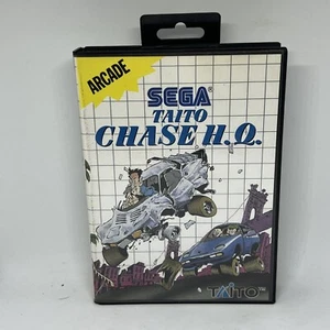 Taito Chase H.Q - Sega Master System Game Complete With Poster Free Uk P&p - Picture 1 of 3