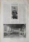 1903 PRINT COLONEL HORACE GRAY COMMANDING OFFICER - OLD HALL BEAUFORT HOUSE