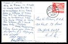 1952 SZWAJCARSKA Pocztówka - Pontresina do Nowego Jorku USA H13