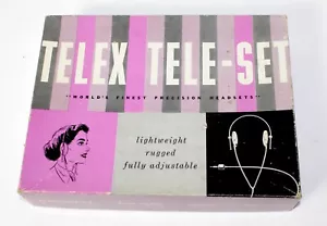 TELEX TELE-SET MODELL 9316 HEADSET - Bild 1 von 6