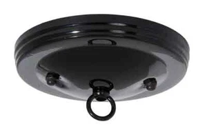 Kit baldacchino soffitto da 5" nero per apparecchi di illuminazione lampada parte nuova 54619jb - Foto 1 di 2