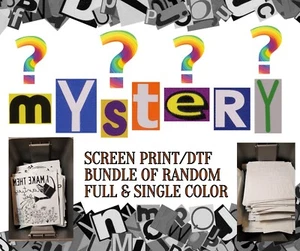 Screen Print Transfer DTF Random Mystery Bundles 200 For $185 full single color - Bild 1 von 19