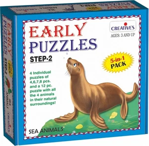 (CRE0785) - *** Creative Early Puzzles Step II - Sea Animals - Photo 1/1