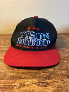 De colección Años 90 Mike Tyson Vs Holyfield 1996 De Colección SnapBack Sombrero Boxeo Adulto Años 90 MGM - Imagen 1 de 5
