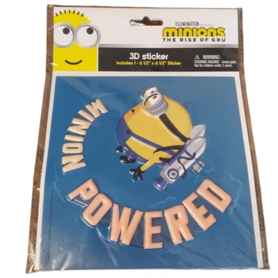 Pegatina 3D Minions Rise Of Gru nueva sellada Bob The Minion Foto 1 de 3