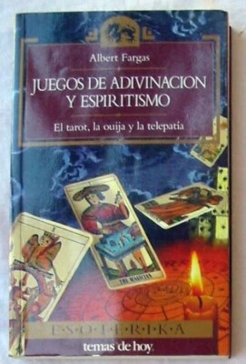 JUEGOS DE ADIVINACIÓN Y ESPIRITISMO - ALBERT FARGAS - EDAF 1995 VER DESCRIPCIÓN - Imagen 1 de 2
