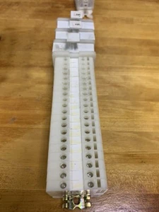 LOT OF 20 ALLEN BRADLEY 1492 STYLE H TERMINAL BLOCKS WITH 1492-CE (3)   B290 - Picture 1 of 1