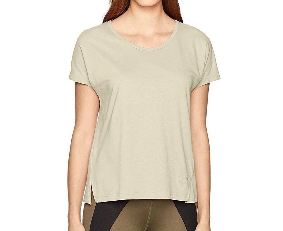 PUMA женщин Lux моды футболка назад шнуровка деталь береза размер средний 8-10 - Изображение 1 из 4