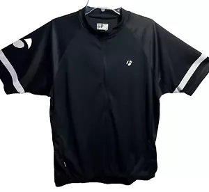 Bontrager Solstice Cycling Jersey Men's Large 3 Back Pockets 1/2 Zip Bike Sports - Picture 1 of 12