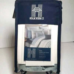 Highline Bedding Dune Sea Glass Euro Pillow Sham - Picture 1 of 7