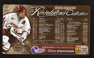 Massachusetts Minutemen -- 2011-12 Hockey Magnet Spielplan Hockey East - Bild 1 von 1