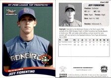Jeff Fiorentino 2004 Choice New York-Penn League Top Prospects #2 Card