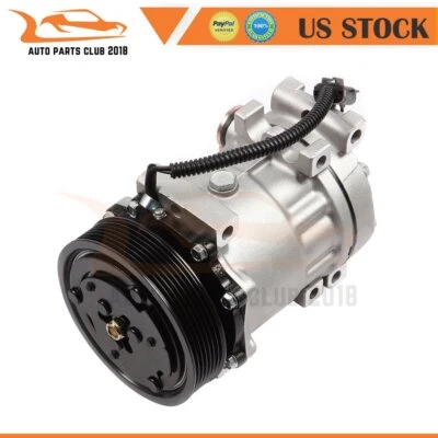 Compresor de aire acondicionado para Dodge Ramcharger 99-01 Ram 1500 2500 3500 1992-2002 Foto 1 de 4