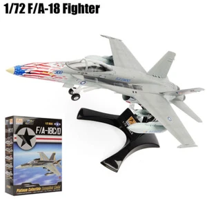 Easy Model 1/72 US Air Force F/A-18 Hornet Fighter US Flag Painted Plane Display - Picture 1 of 12