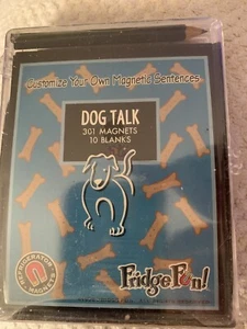 Dog Talk 311 Refrigerator Magnets Fridge Fun Words Sentences Poetry Customize - Picture 1 of 2