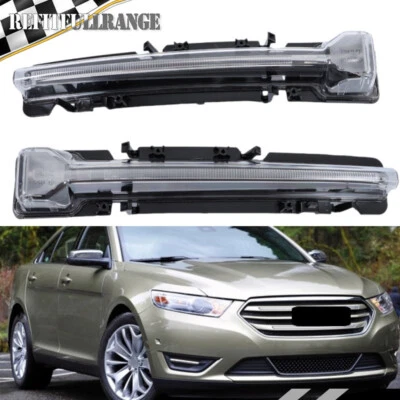 Front Parking Lights Lamps Assembly For 2013-2019 Ford Taurus Left&Right Side - Изображение 1 из 4