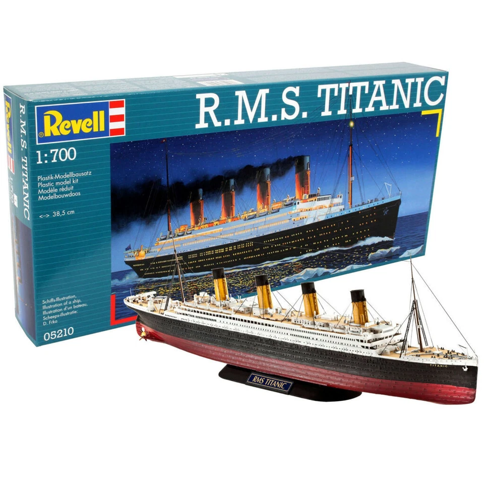 R.M.S. Titanic Revell 05210 Maßstab: 1:700 Bausatz ca. 40cm Kreuzfahrtschiff NEU - Bild 1 von 1