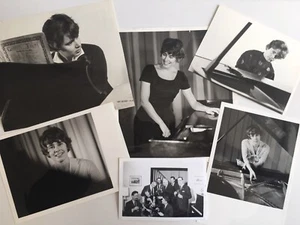 lot de 6 photo célébrité ERICKA E. SMIT-VANROTTE pianiste 1970 - Imagen 1 de 2