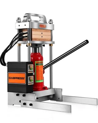 Dabpress 12 Ton Bottle Jack Heated Press - Not Support to Add a Pressure Gauge - Image 1 of 4