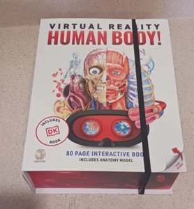 Abacus Brands Virtual Reality Human Body 80 Page Anatomy Book with Model (94390) - Picture 1 of 4