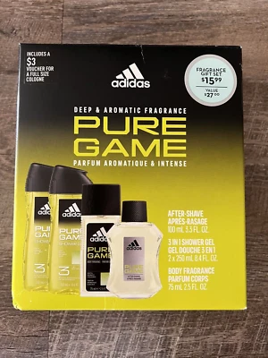 COTY ADIDAS PURE GAME 4-PIECE BATH & BODY GIFT SET - Image 1 of 4