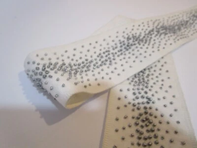 Cinta de borde con cuentas de 3" de ancho Fabricut INTERSPERSE Stroheim 74" Foto 1 de 3