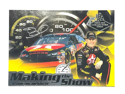 JAMIE MCMURRAY 2004 Press Pass Collectors Series MAKING THE SHOW Racing Card #21 - Image 1 of 2
