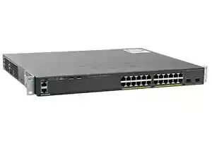 Cisco WS-C2960X-24PD-L Catalyst 2960-X 24 GigE PoE+ Switch 2 x 10G SFP+ - Picture 1 of 1
