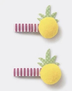 Matilda Jane Dream Chasers Fruit Smoothie Hair Clips NWT Pack of 2 clips - Picture 1 of 4
