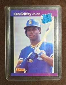 Tarjeta de novato Donruss 1989 béisbol Ken Griffey Jr #33 casi nueva-como nueva o mejor - Imagen 1 de 2