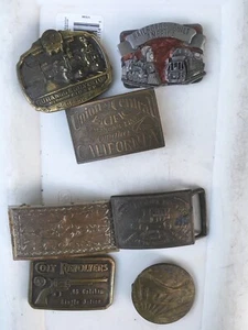 Lotto Di Treni Fibbia Cintura Ford Colt 45 Aquila Calva - Foto 1 di 10